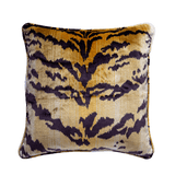 Nobilis Tiger Square Cushion | Ready To Ship - The House Upstairs