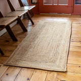 Plain Natural Jute Rug - The House Upstairs