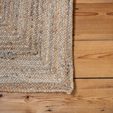 Plain Natural Jute Rug - The House Upstairs