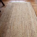 Plain Natural Jute Rug - The House Upstairs