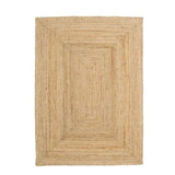 Plain Natural Jute Rug - The House Upstairs