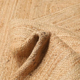 Plain Natural Jute Rug - The House Upstairs