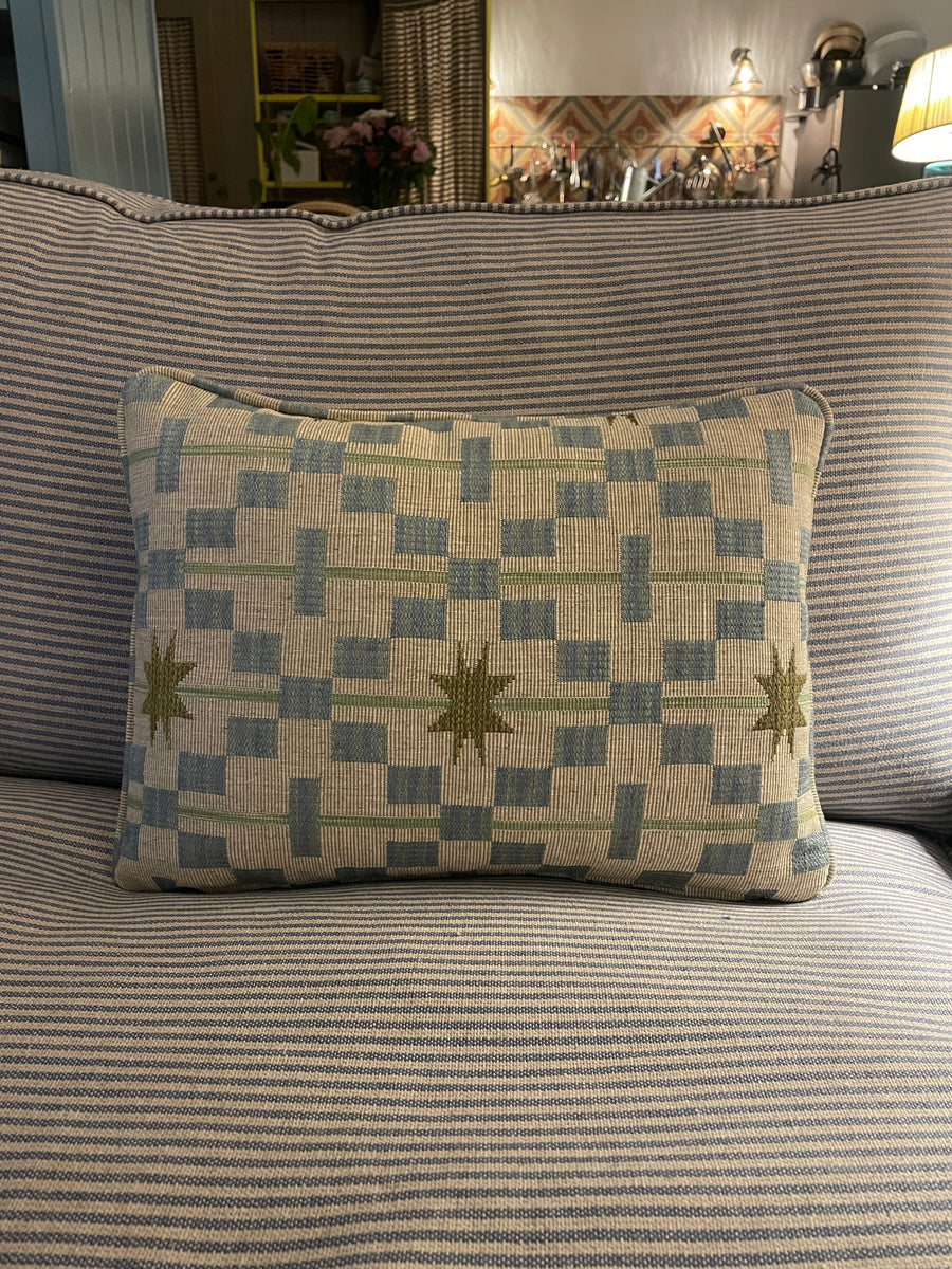 Studio Ashby Afua Lumbar Cushion (Olive) - The House Upstairs