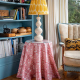 Table & Tablecloth Combo | Pink Floral - The House Upstairs