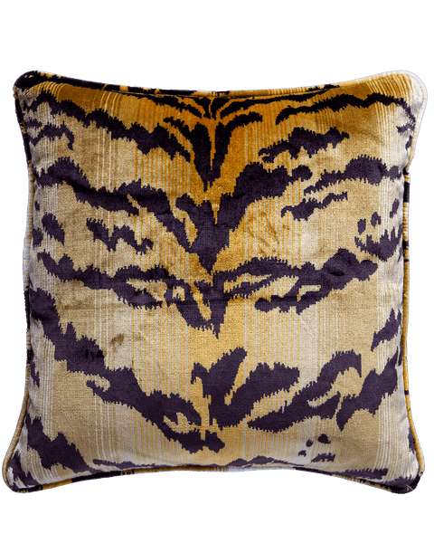 Tiger Print Cushion | Nobilis Fabric - The House Upstairs