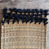 6 Handmade Moroccan Placemats - Black - The House Upstairs