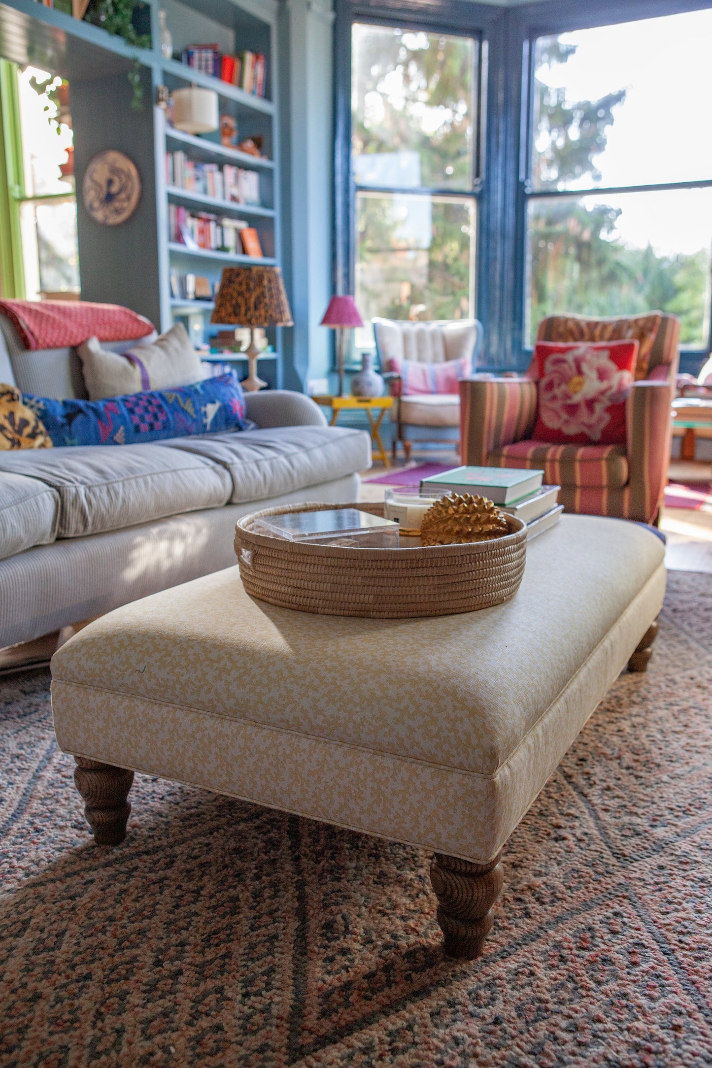 Our Bryher ottoman footstool
