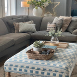 XL Bryher Ottoman In Any Fabric - The House Upstairs