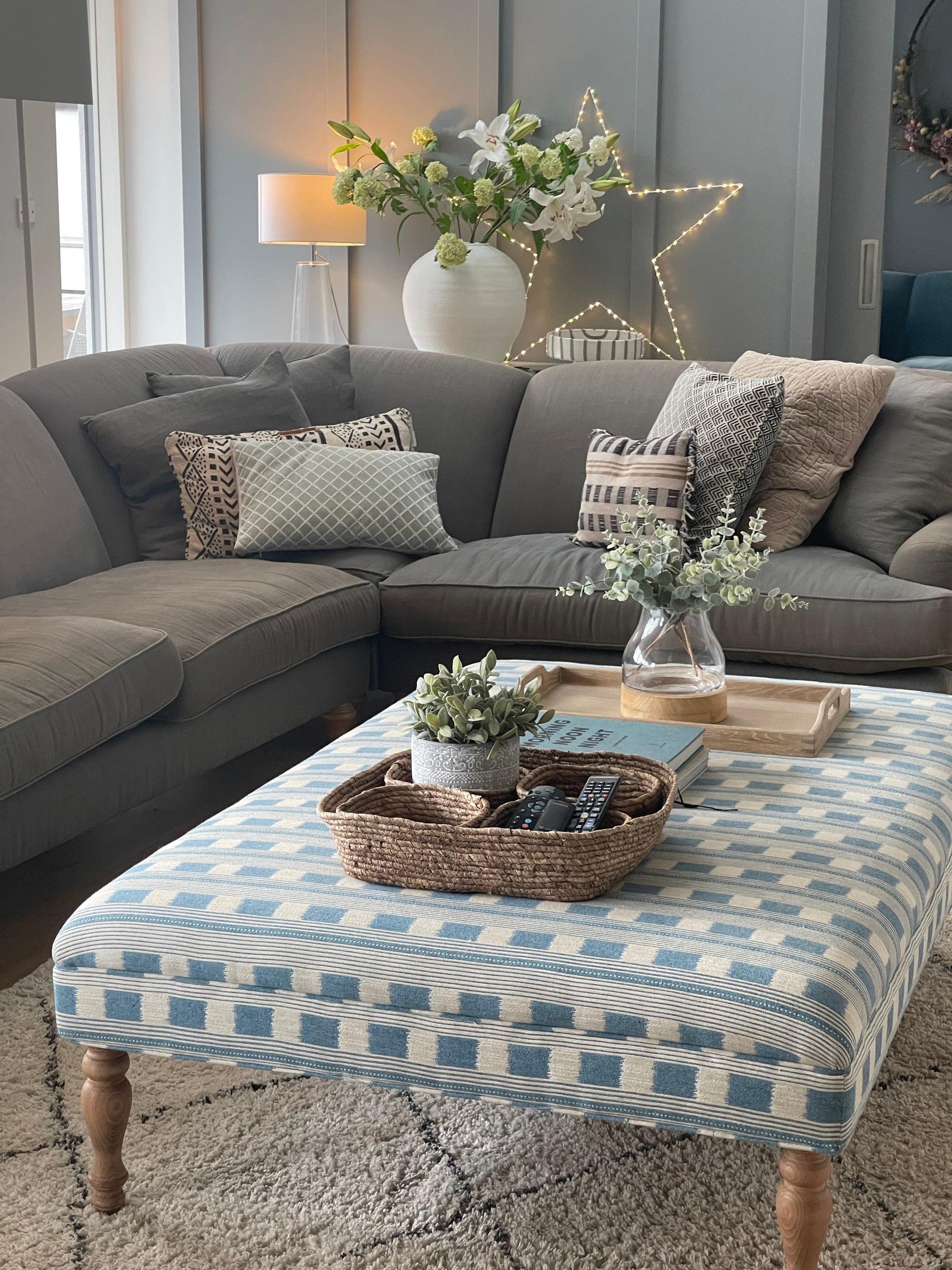 Very Large Ottoman Handmade British Craftsmanship The House