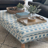 XL Bryher Ottoman In Any Fabric - The House Upstairs