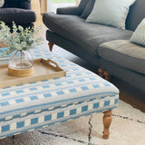 XL Bryher Ottoman In Any Fabric - The House Upstairs